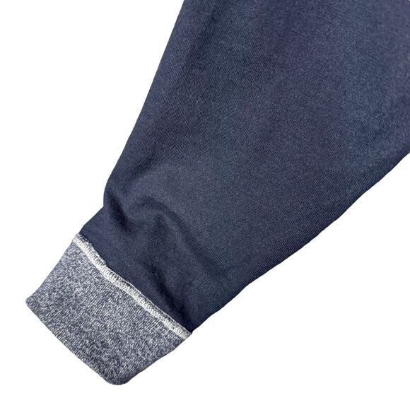 Abercrombie & Fitch Mens XX-Large Pullover Hoodie Stretch Pocket Marled Slits - Picture 4 of 9